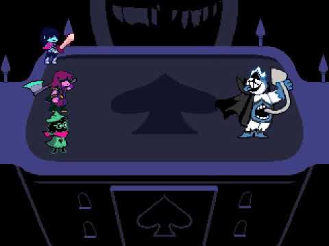 Deltarune King Boss Fight (Genocide) (No Hit)