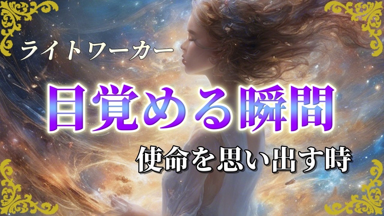 ライトワーカー覚醒のタイミング！あなたが目覚める瞬間とは？