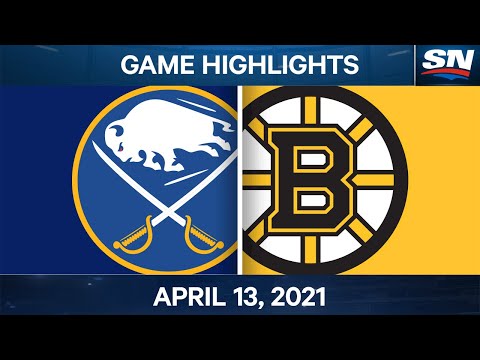 NHL Game Highlights | Sabres vs. Bruins - Apr. 13, 2021