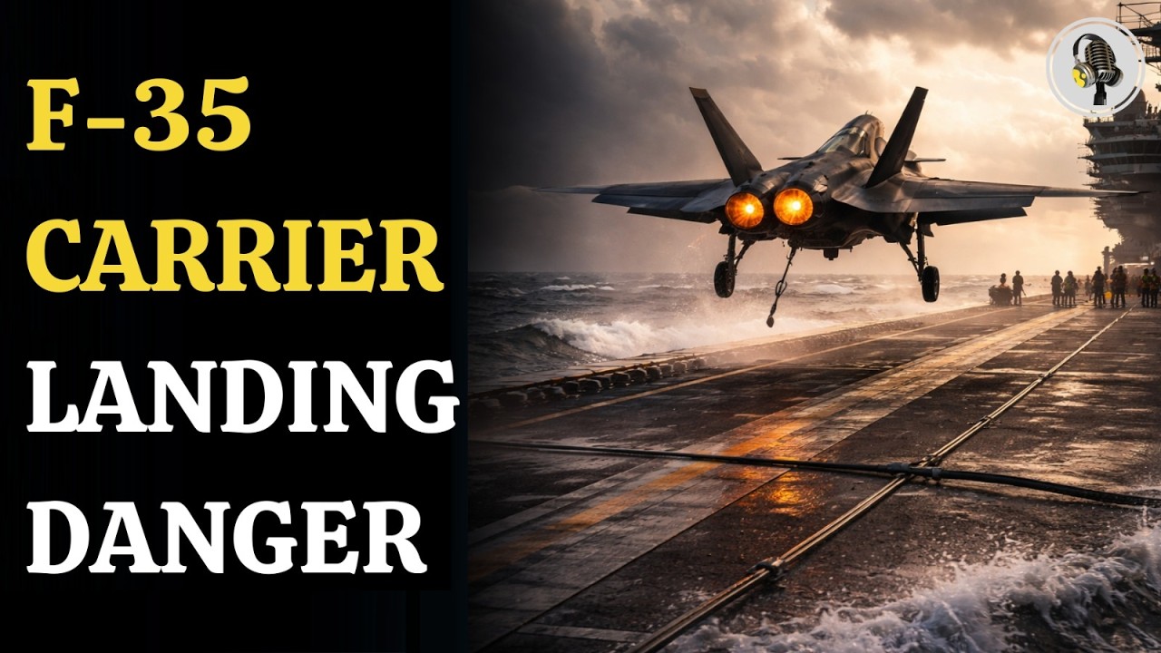 Why F-35 Carrier Landings Are Among Aviation’s Most Dangerous | WION Podcast