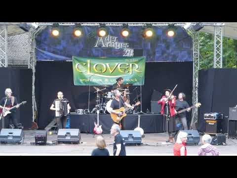 CLOVER IRISH FOLK & CELTIC ROCK music from Berlin .. Geigenrocknacht 2022 auf der Parkbühne Biesdorf