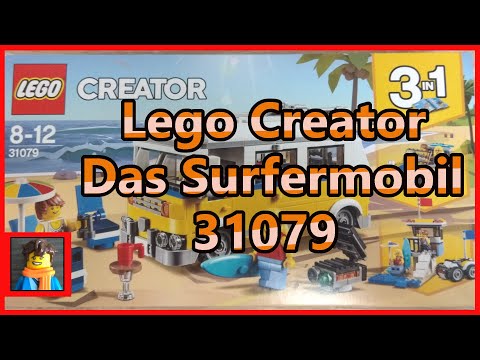 Lego Creator Surfermobil 3 in 1 Set 31079 Review und Unboxing in deutsch/german