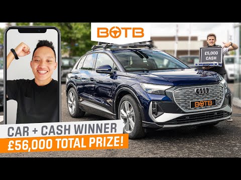 £56,000 Total Prize! AUDI Q4-E-TRON 40 EDITION 1 | BOTB Winner 861 😃
