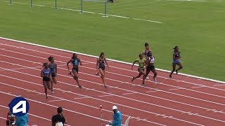 Bondoufle 2018 : Finale 100 m Cadettes (Gemima Joseph en 11''66) Bondoufle 2018 : Finale 100 m Cadettes (Gemima Joseph en 11''66)