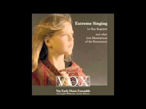 Excerpt, Review: 'Extreme Singing' by the Vox Early Music Ensemble.
