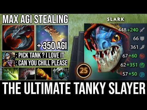 Ultimate Tanky Slayer!!! Non-Stop Hunting Timbersaw + 350 Agi Steal 9Items Ez 34Kills | DotA 2 Slark