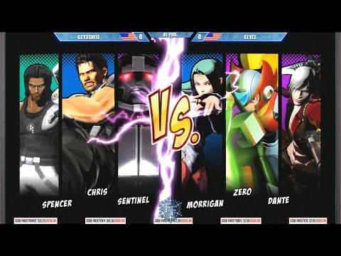 Frosty Faustings XII 2020 UMVC3 Pools (GCYOSHI13) vs (EEVEE)