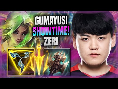 GUMAYUSI SHOWTIME WITH ZERI! - T1 Gumayusi Plays Zeri ADC vs Samira! | Season 2022