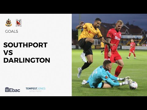 Goals: Southport v Darlington