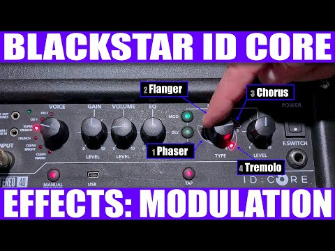 Blackstar ID Core Effects: MODULATION