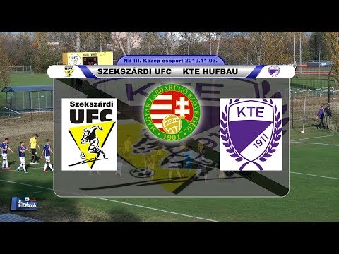 SZÁRDI UFC - KTE HUFBAU  0 - 3 (0 - 0)