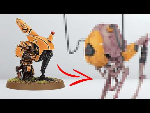 I kitbashed a CUSTOM XENOS Race - Tau Auxiliaries