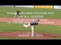Danny Boehmer Pitches For The N Y Yankees Upperclassman Team 8 29 15