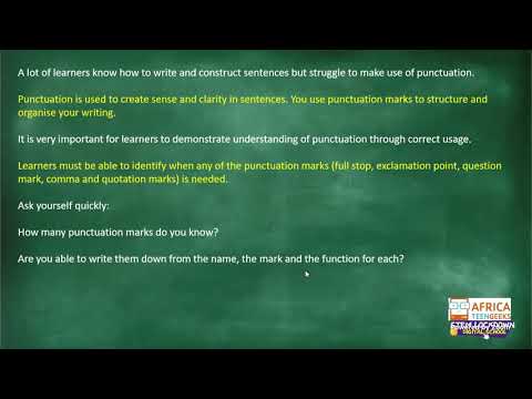 Grade 9 English FAL, Friday 22 May 2020