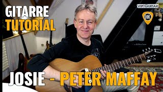 Gitarre Tutorial: Josie - Peter Maffay