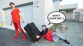 My twin brother is moving out :(