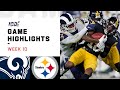 Rams vs. Steelers Week 10 Highlights | NFL 2019 Rams vs. Steelers Week 10 Highlights | NFL 2019