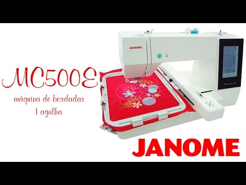 Вышивальная машина janome mc500e