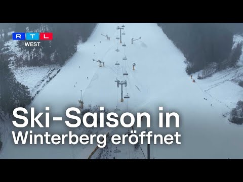 Ski-Saison in Winterberg begonnen - 13 Skilifte sind am Start | RTL WEST