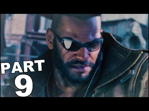 MYSTERIOUS SPECTRE in FINAL FANTASY 7 REMAKE Walkthrough Gameplay Part 9 (FULL GAME)