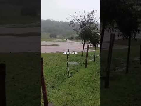 🚨 ALERTA | Porto Xavier registra cerca de 220 mm de chuva e enfrenta alagamentos
