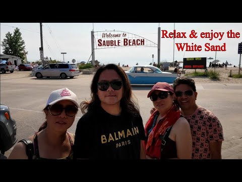 Come Relax on the White Sand...SAUBLE BEACH!! (Vlog #75)