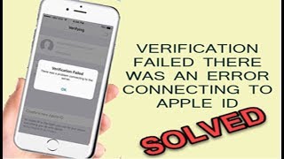 Verification Failed Error Connecting to Apple ID Server? Here&#39;s the Fix.