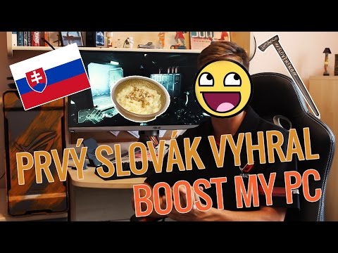 PRVÝ SLOVÁK VYHRAL BOOSTMYPC!