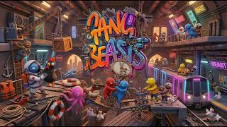 Gang Beasts - PC (Gameplay) Multiplayer