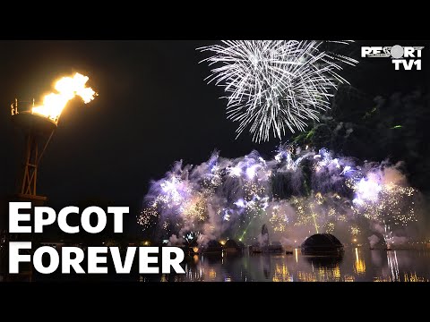 Epcot Forever Fireworks 2021 - Full View - Highest Quality 4K UHD - Walt Disney World