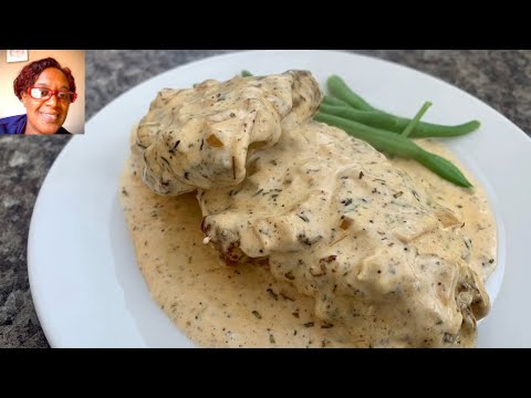 Creamy Garlic Chicken Recipe/ How to make Creamy Garlic Chicken