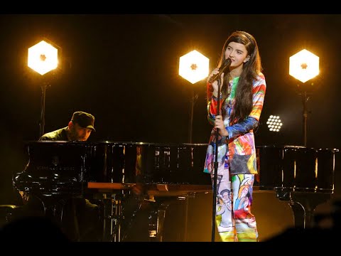 AGT The Champions Premiere: Angelina Jordan gets the Golden Buzzer from Heidi Klum!