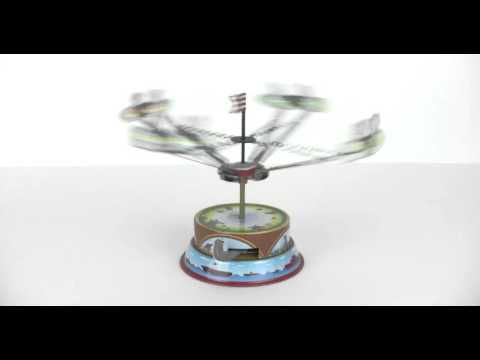 Blechspielzeug Kettenkarussell