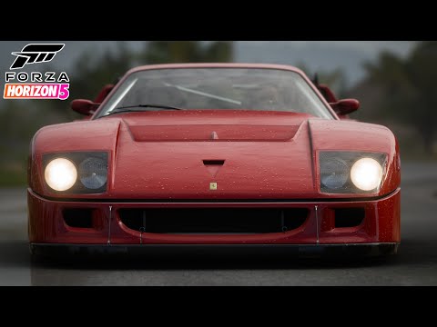 FERRARI F40 COMPETIZIONE BEAUTIFUL SOUNDS | FORZA HORIZON 5