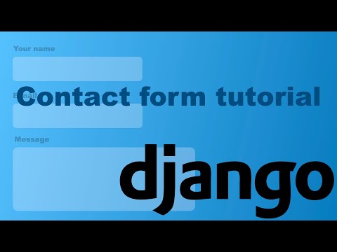 Django Contact Form | How To Send Email Using Django? | Tutorial 2022 thumbnail