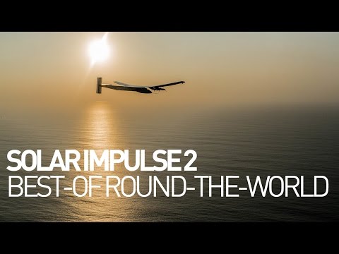 Solar Impulse airplane - Best of the round-the-world