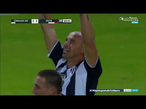 Renzo Vera anotó el empate para Gimnasia (M)