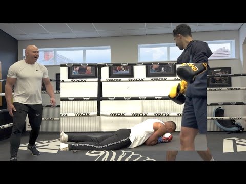 ‘AMIR KHAN COUSIN DROPS KELL BROOK’ Dominic Ingle CALLS IN Abdul Khan | MEDIA WORK OUT HATTON GYM