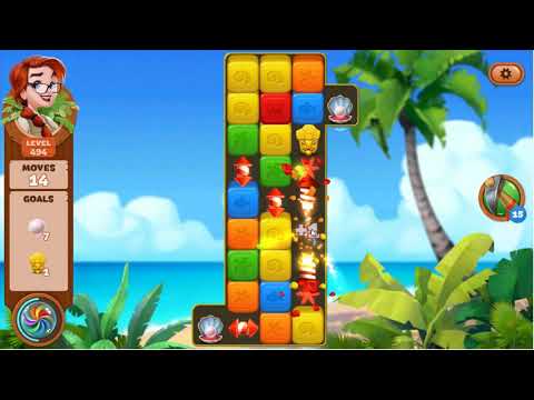 Lost Island Blast Adventure Level 494 - No Boosters