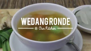 Wedang Ronde - Glutinous Balls in Ginger Water