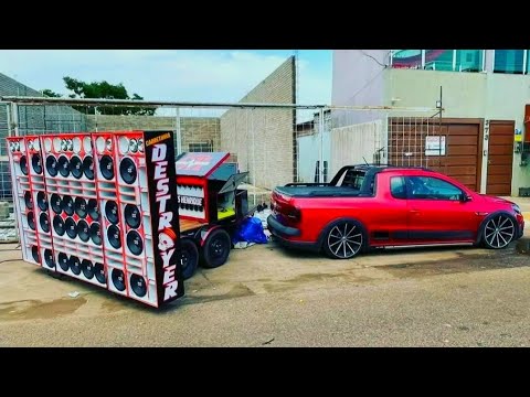 CARRETINHA DESTROYER ALTO FALANTES KS POWER DE 10 POLEGADAS