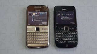 Nokia E63 vs Nokia E72 incoming and outgoing calls