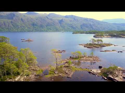 Loch Maree Islands Kayak Scotland Dji Mavic Pro 4K