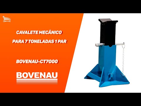 Cavalete Mecânico para 22.000 Kg - 1 Par - Video