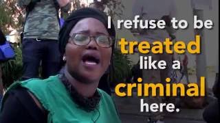 Wits student remains defiant against police