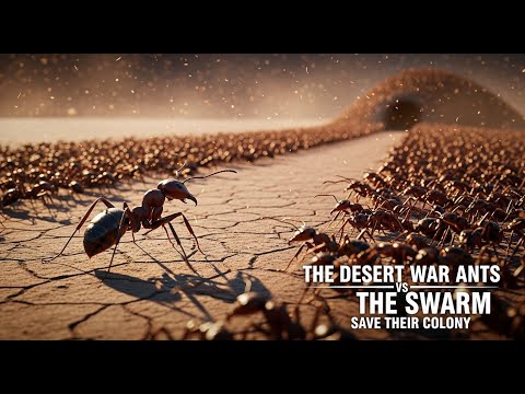 The Desert War — When Ants Fought the Endless Swarm to Save Their Colony