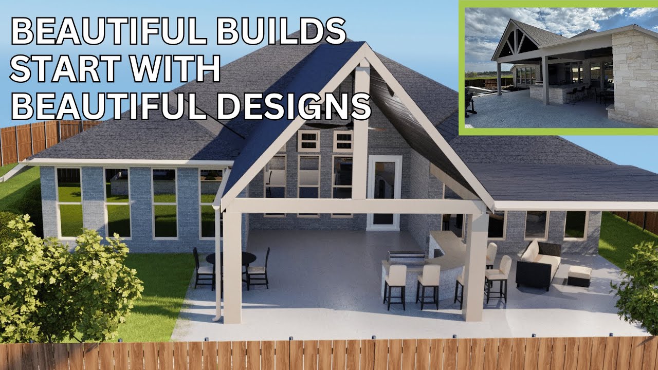 Build a beautiful patio from a beautiful design!