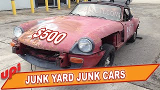 JUNK YARD JUNK CARS - SELL YOUR CAR TO A SALVAGE YARD FOR PARTS