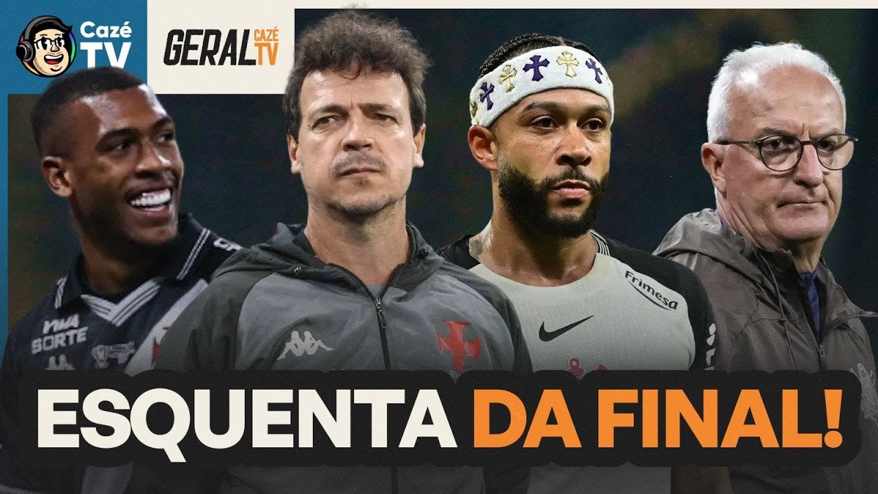 ESQUENTA PRA FINAL ENTRE VASCO E CORINTHIANS PELA COPA DO BRASIL! | GERAL CAZÉTV