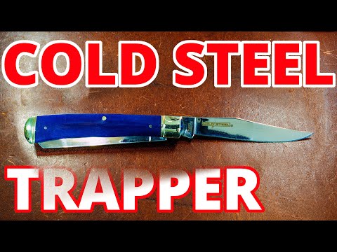The Cold Steel TRAPPER! A traditional from the new Cold Steel.